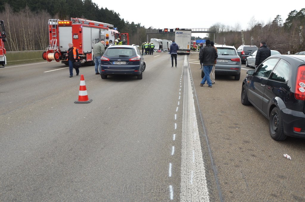 Schwerer VU A 1 Rich Saarbruecken kurz vor AK Leverkusen P064.JPG - Miklos Laubert